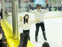 ダイアン津田嫁『アイススケート』