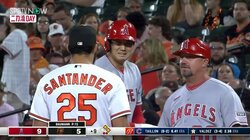 「サイクル惜しかったなぁ」大谷翔平、相手主砲の労いに「えへへっ」お茶目リアクション