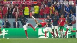 決めたら伝説のゴールだった 脅威の身体能力から放つ、モロッコDFエルヤミクが魅せた超絶オーバーヘッド