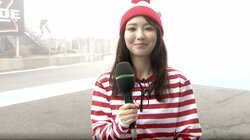 沢口愛華を「探せ」ウォーリー姿が話題　雨のサーキットでも「目立ちますね」「メガネなくなった！」ハロウィン仮装に反響