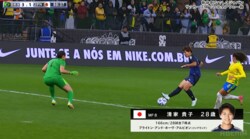 電光石火の６秒ゴール！ なでしこジャパン、“高速ショートカウンター弾”でブラジルに一矢報いる「籾木さんマジで上手い」「さすが清家さん」