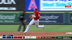 大谷翔平、かっこよすぎる三塁打 打球も足も速すぎてファンも興奮「打球速すぎて見えないw」「他ならツーベース」