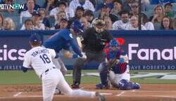 球場騒然！ 山本由伸にいきなり“ドン引き”「エグいな」 相手打者が手が出ない… “完璧すぎる1球”で見逃し三振「ビタビタだな」