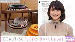 石田ゆり子、航空機のペット問題への反対意見に心情を明かす 「みんなで話し合える世の中になっていってほしい」