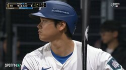投手正面のゴロが内野安打未遂！？大谷翔平の俊足がバグってる「速すぎやろ」「大抵一塁で際どいタイミング」