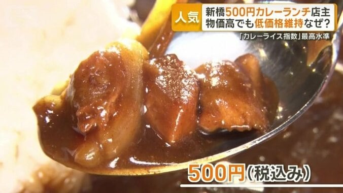 鶏肉や野菜がふんだんに使われた欧風カレー