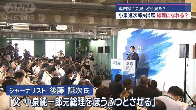 小泉進次郎氏が出馬会見 “総理の可能性”専門家の見方は？ 5枚目