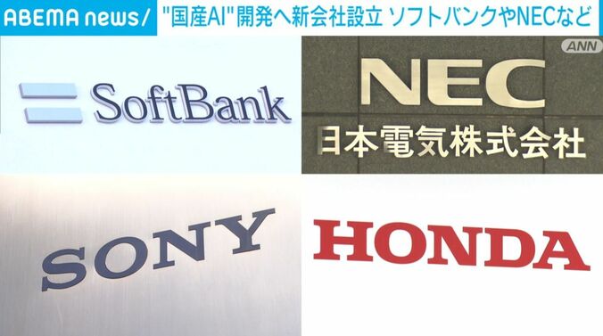 新会社への出資企業