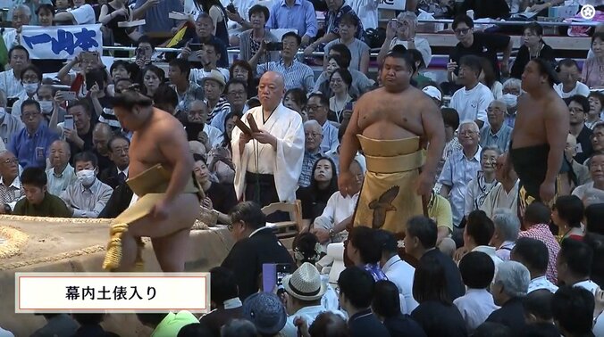 西方幕内力士土俵入り