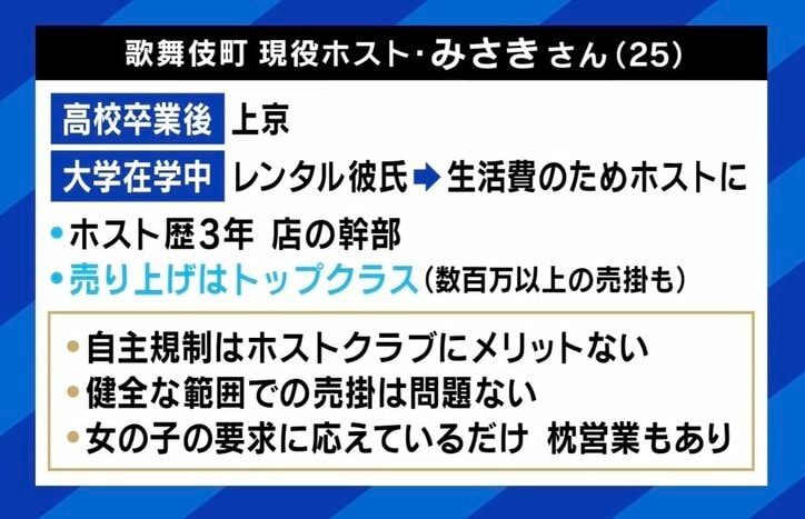 「悪質な売掛をやっている一部の店・ホストには思うところがある」 “高額ツケ払い”問題、自主規制は可能? 現役ホスト&新宿区長に聞く
