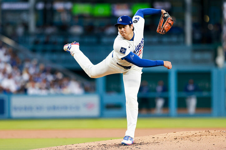 【写真・画像】打者が混乱！大谷翔平に「絶望しかない」スライダー連投→161キロ“火の玉ストレート”が爆速通過… マン振り三振で「緩急エグすぎる」　1枚目