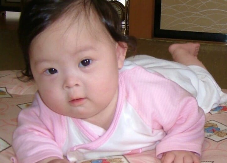 【画像】7ヶ月のころの菜桜さん