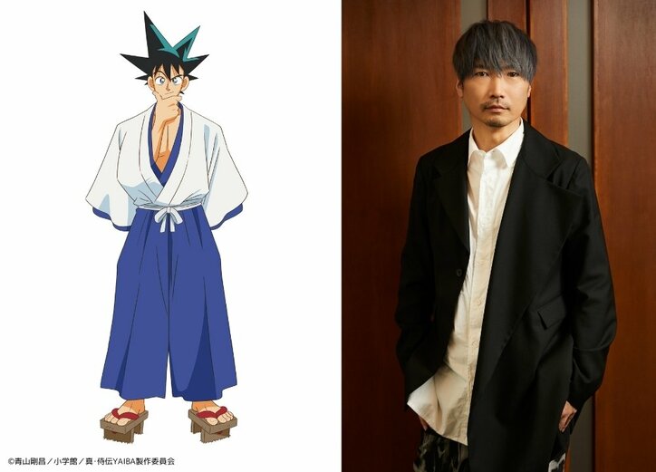 アニメ「真・侍伝 YAIBA」鉄剣十郎（くろがね けんじゅうろう）