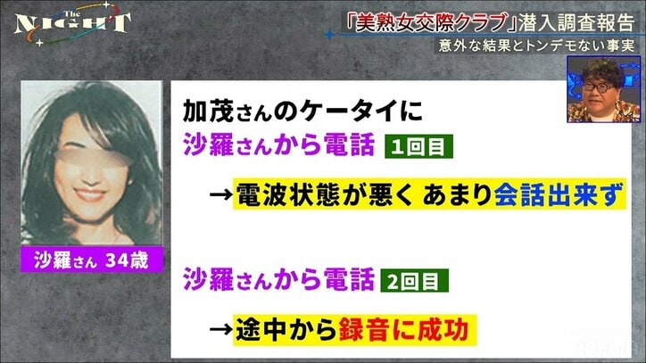 街で見かける謎の貼り紙「美熟女交際クラブ」に潜入! 実際のやりとりにカンニング竹山「嫌な女だねえ」