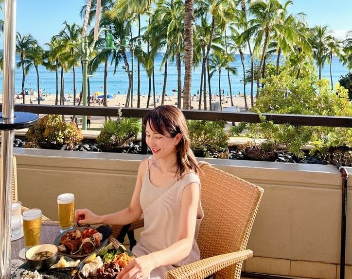  あいのり・れみ、ハワイのお気に入りホテル「魅力はなんといってもこの高層階からのオーシャンビュー」 