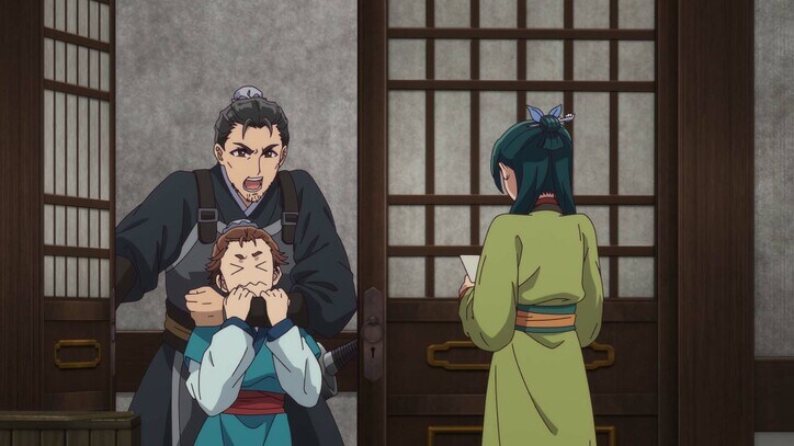 【写真・画像】神美の様子に腹を立てた猫猫だが…アニメ「薬屋のひとりごと」第45話あらすじ・先行カット公開! 4枚目