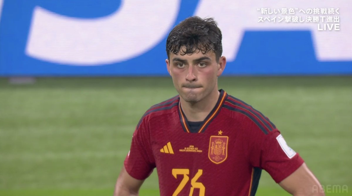 日本に敗戦のスペイン 神童 ペドリはイニエスタの警告通り サムライの誇り を目の前にした サッカー Abema Times