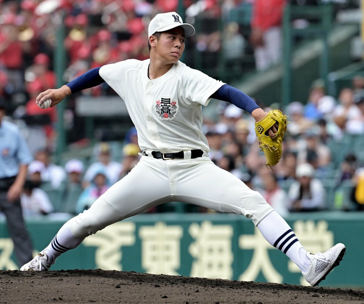 日大三高 試合帽子 甲子園 高校野球