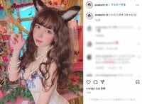 えなこが“いいとこのネコちゃん”に変身！ケモ耳ショットに「魅惑の透け感」「別人みたい！」とファン沸騰