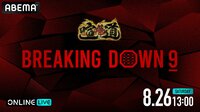 Breaking Down9（ブレイキングダウン9）速報・試合結果・対戦カード　大会情報（日程、会場、放送情報）も解説