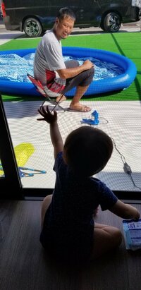 小原正子『庭プール☆』