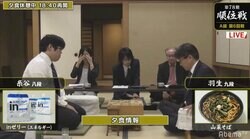 羽生善治九段3勝目なるか 糸谷哲郎八段は栄養補助食品ゼリー3個で夜戦準備／将棋・順位戦A級