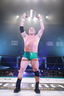 藤田和之がGHCヘビー級王座初防衛に成功 野獣・藤田の豹変ぶりに反響も