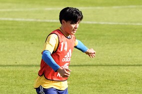 アメリカ戦ではベンチ外…上田綺世、メンバー発表前最後のエクアドル戦へ「アピールするしかない」