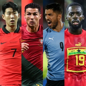 【カタールW杯｜H組展望】ウルグアイは自信を持ってポルトガルに挑むか。秘めた力を考えれば韓国とガーナにもチャンスあり