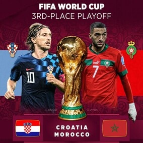 【W杯３位決定戦】クロアチア対モロッコ、極めて珍しい初戦の相手との“再戦”。攻守を支えるブロゾビッチとアムラバトがどれだけ強度を上げられるか
