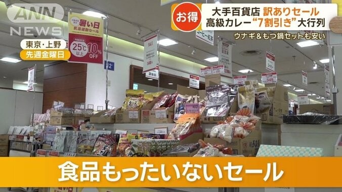 「食品もったいないセール」