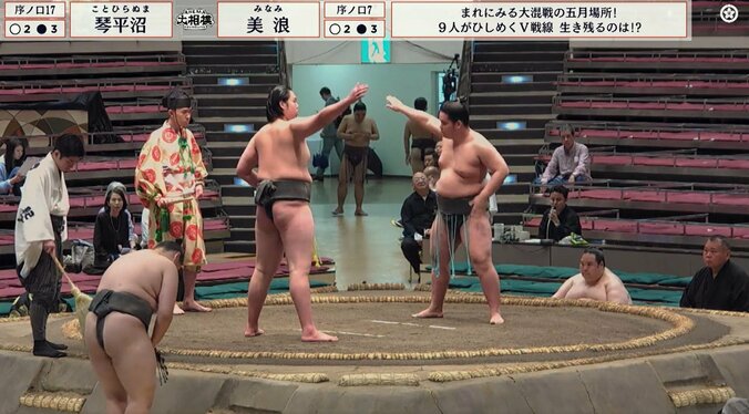 「何頭身?」「顔ちっさ」15歳、身長190センチの“ざんばら”力士に「手足も長い」ファン熱視線 3枚目