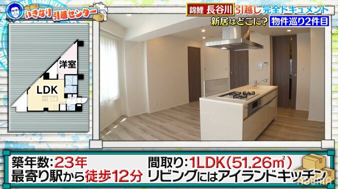 家賃24万の高級賃貸マンションに錦鯉・長谷川「安すぎないですか？」発言の理由とは？ 2枚目