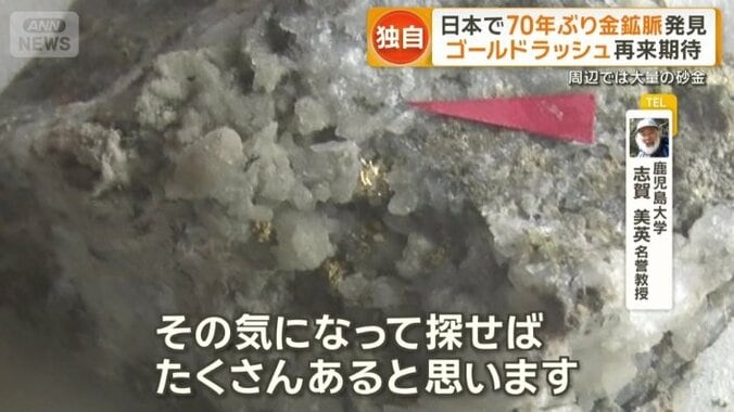 日本の閉山した金山の可能性