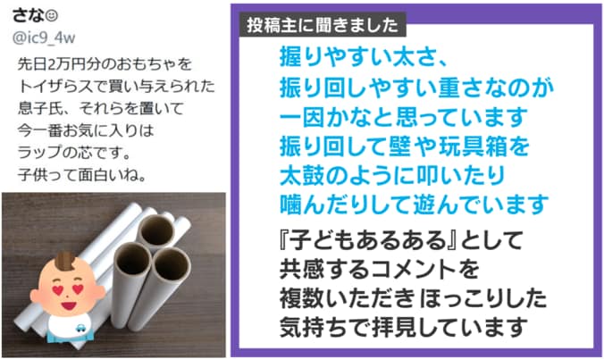投稿主への取材