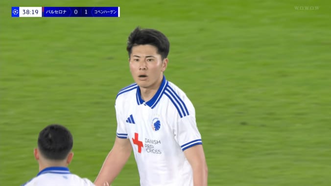 バルサ戦で奮闘した鈴木淳之介