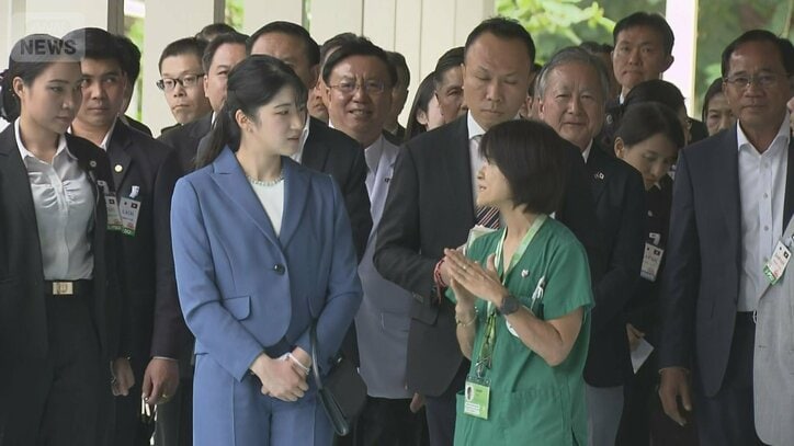 愛子さまに病院を案内した赤尾さん