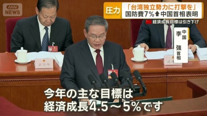 経済成長目標を引き下げ