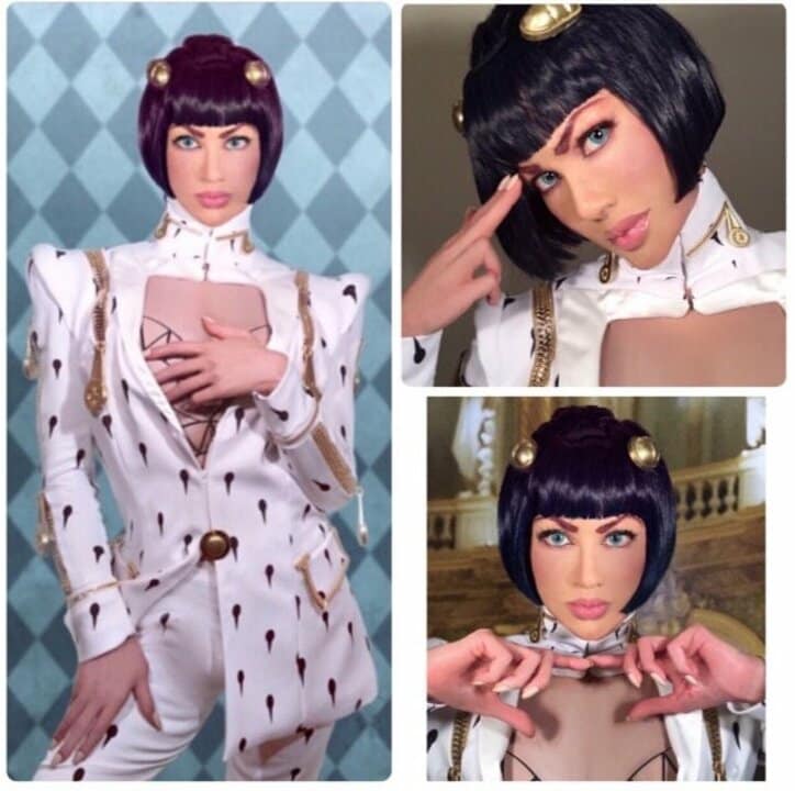 【画像一覧】叶姉妹、エアコミケ3日目で「ジョジョ」コスプレ総集編公開