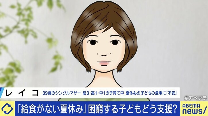 夏休みで“給食なし”に不安を抱える困窮世帯「自分の食事を減らして子どもに」 公助だけでなく共助が必要？