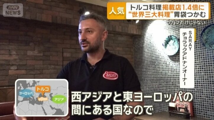 色々な所の影響があり種類も豊富