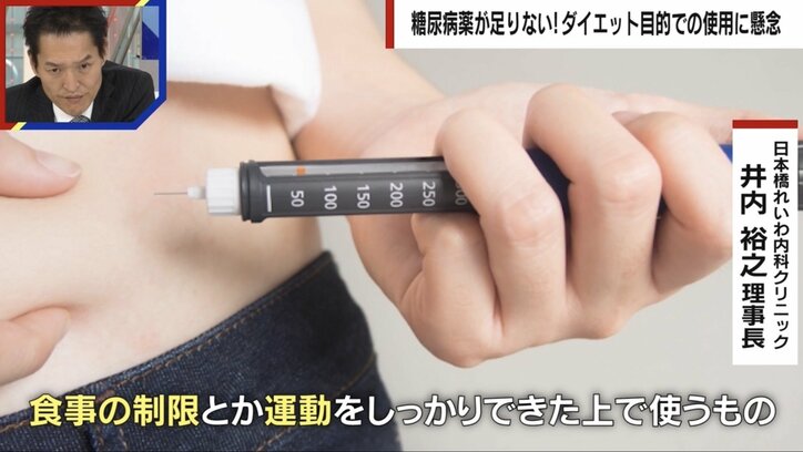 ダイエット目的の使用はやめて！ “糖尿病治療薬”不足に医師が警鐘「必要な患者さんが受け取れない…」思わぬ副作用も