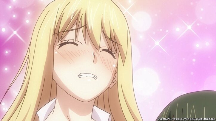 アニメ『ノブナガ先生の幼な妻』第8話先行カット公開 ノブナガ関係者の魂に気づいた友里は…?