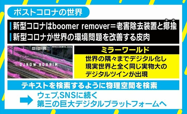 新型コロナは「ブーマーリムーバー」? 若者が高齢者を揶揄 ポストコロナは“移動”の価値観に変化も