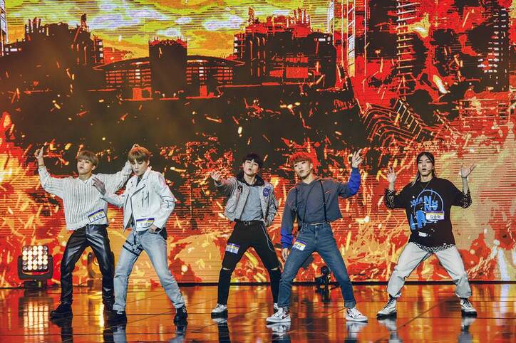 沖縄出身のカズタ、SUPER JUNIORのシンドン本人を前に「SORRY, SORRY」を披露『青春スター』