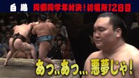 2019年 大相撲初場所 - 白鵬 - 同郷で同学年”玉鷲”と激突っ!まさか。。昨日の悪夢再来か。。 | 動画視聴は【Abemaビデオ(AbemaTV)】