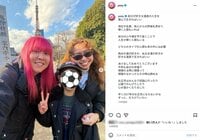 ぺえ、peco＆息子・リンクくんと初詣へ「心が温かくなりました」3ショットも公開