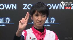 魔王・佐々木寿人、圧巻の清一色倍満で逆転トップ チームはうれしいセミファイナル初白星「皆さん大変お待たせしました！」／麻雀・Mリーグ