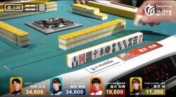 イケメン雀士の少牌をさっと防いだヒヤヒヤ場面 咄嗟に出たフェアプレーに「誰だ？」「危なかった」／麻雀・Mリーグ