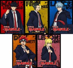 TVアニメ『マッシュル-MASHLE-』アドラ寮5人の個性が光るキャラクタービジュアル解禁！ジャパンプレミアも開催決定